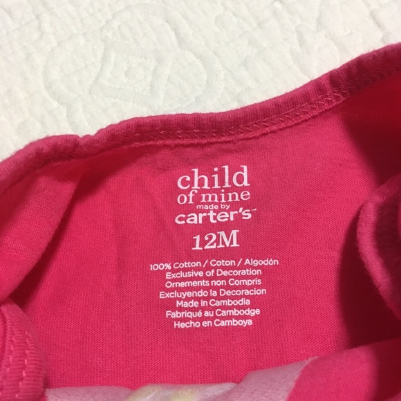 12m (4/$20) Short Overalls and Tee - Picture 5 of 12